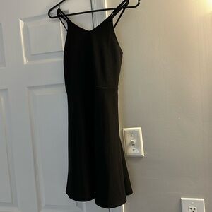 Black maxi dress only worn once. Size 14